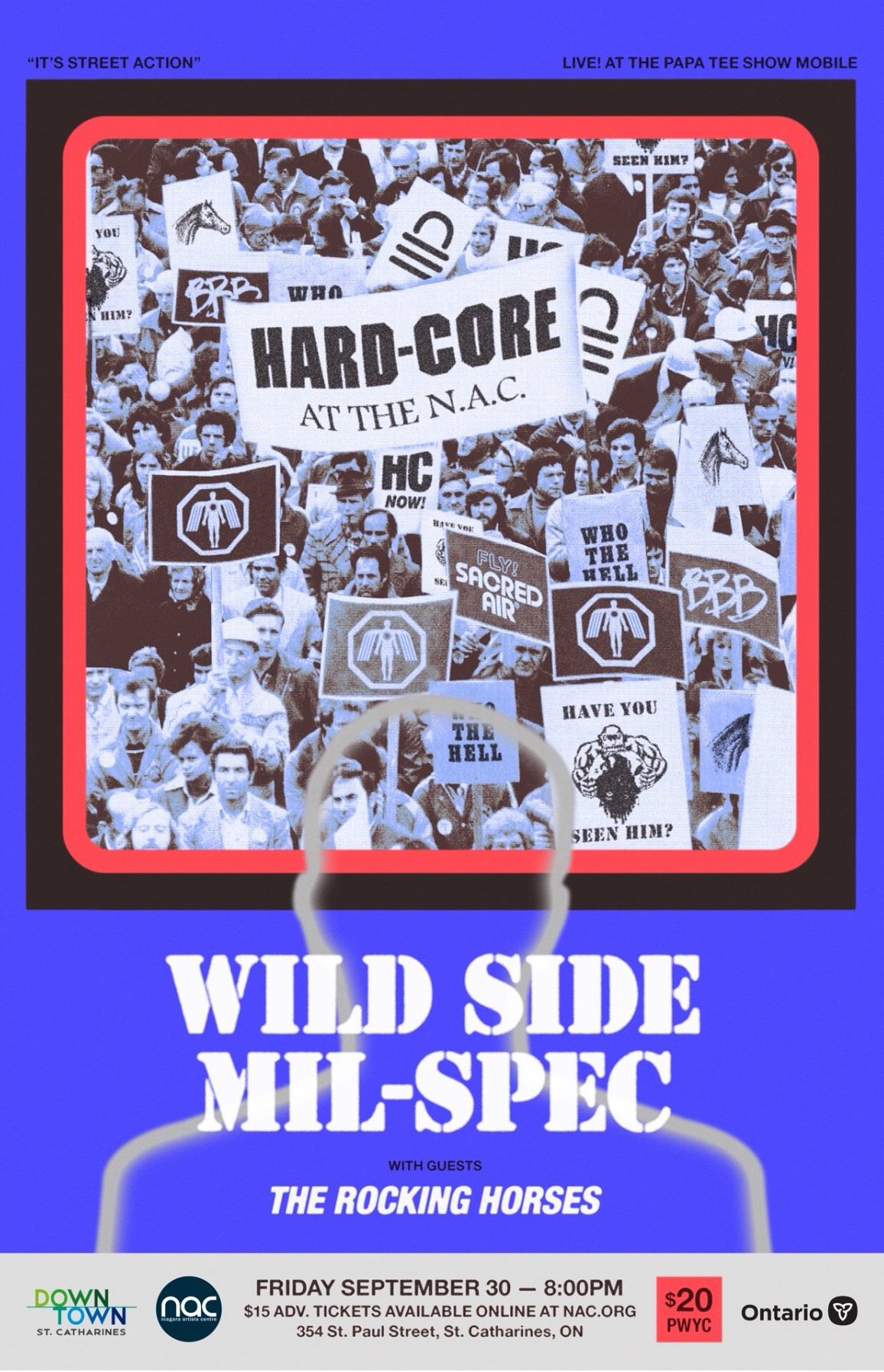 Wild Side, Mil-Spec, Rocking Horses Poster